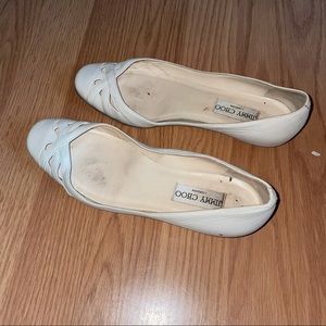 Jimmy Choo flats - fair condition